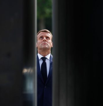How did Macron annoy TV viewers?