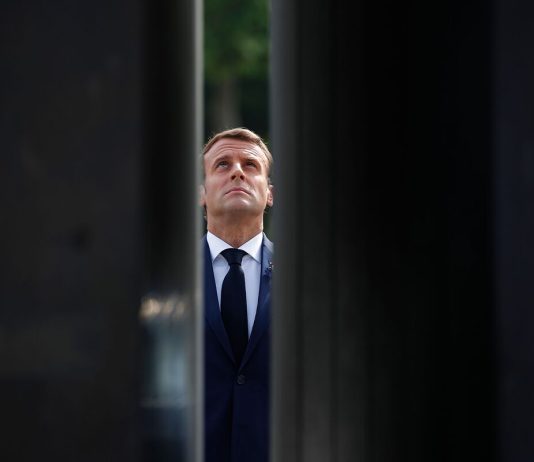 How did Macron annoy TV viewers?