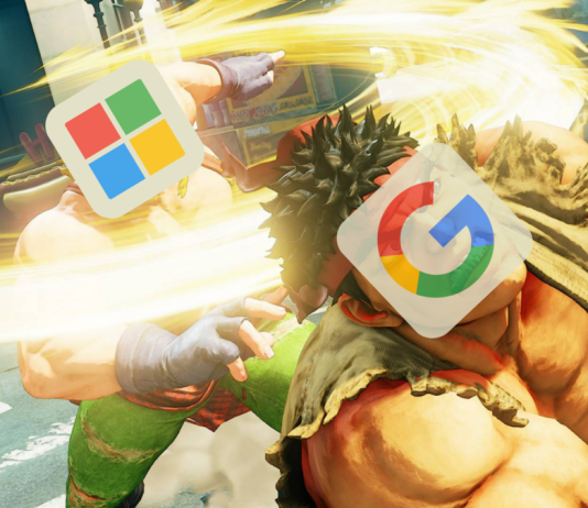 Microsoft is beating Google at its own game